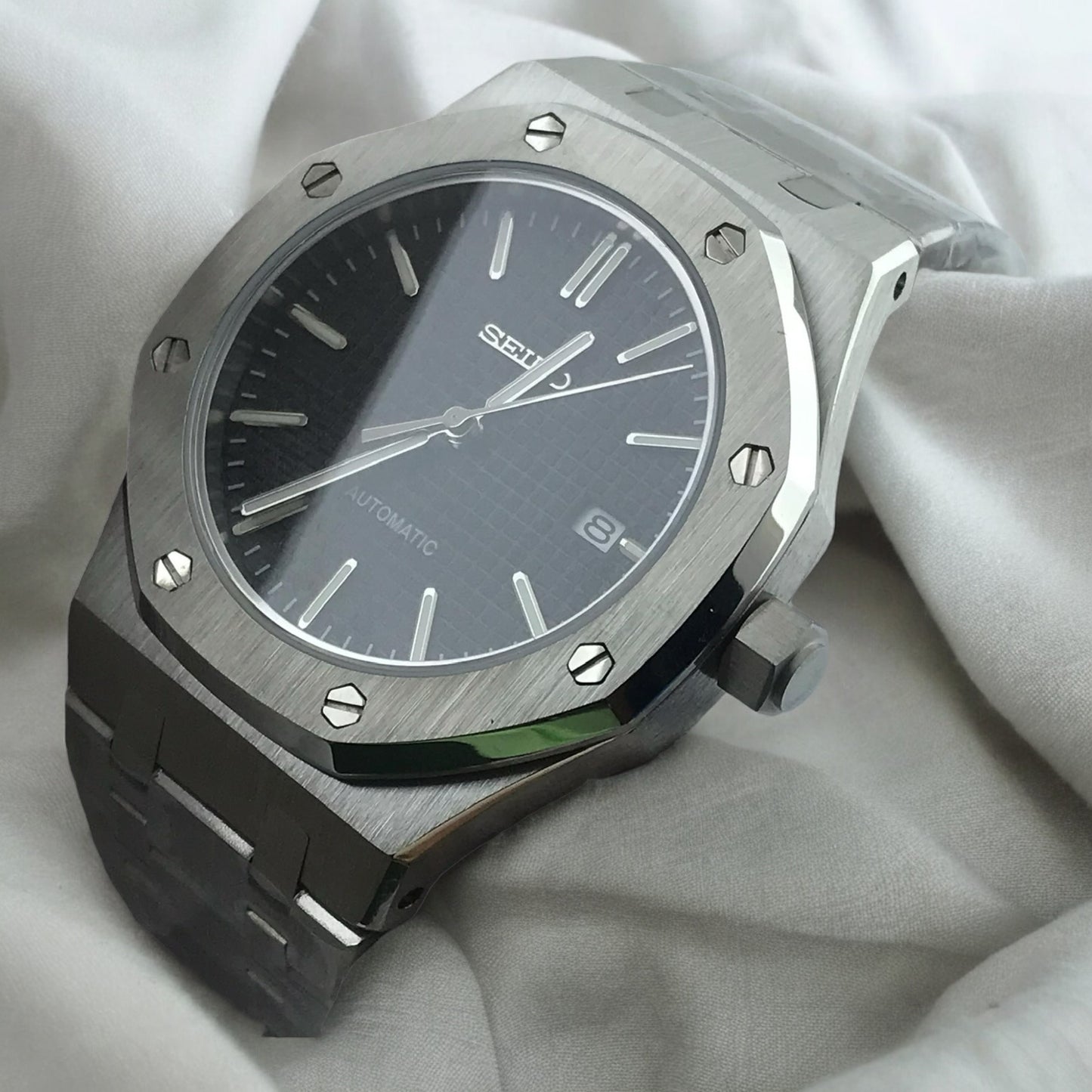 Seiko Royal Oak Schwarz
