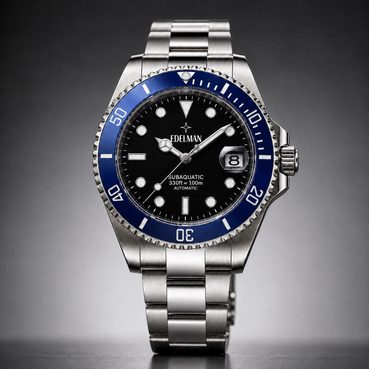 Edelman Subaquatic Zwart-Blauw productfoto