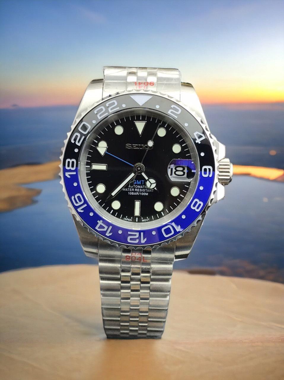 Seiko Batman GMT Edelmanwatches seiko-batman-gmt-edelmanwatches