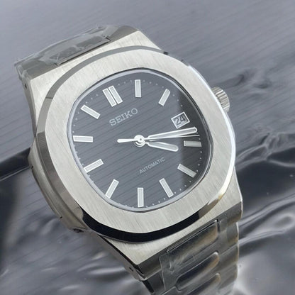 Seiko Nautilus Zwart - Edelmanwatches