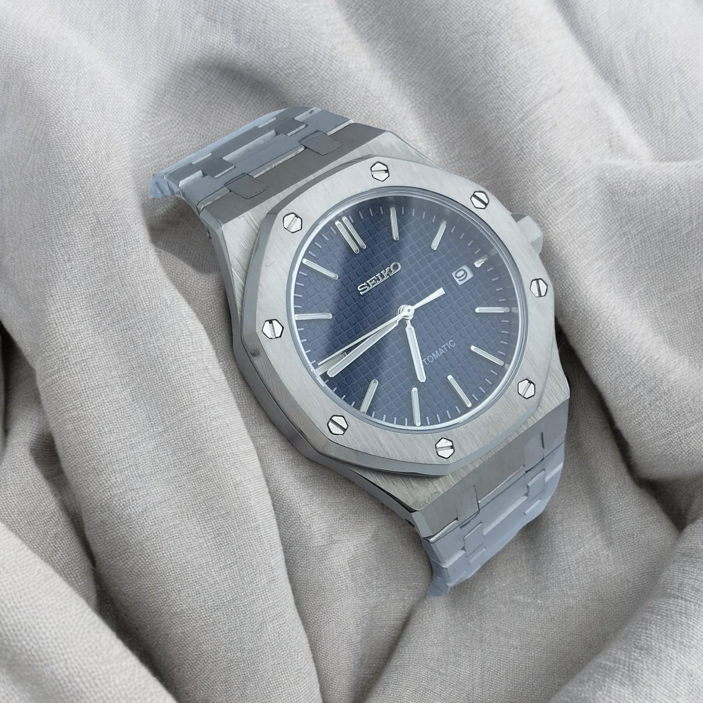 Seiko Royal Oak Dunkelblau