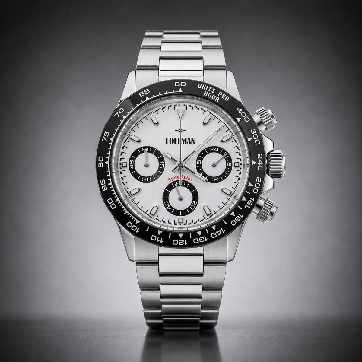 Edelman Speedster Panda chronograaf
