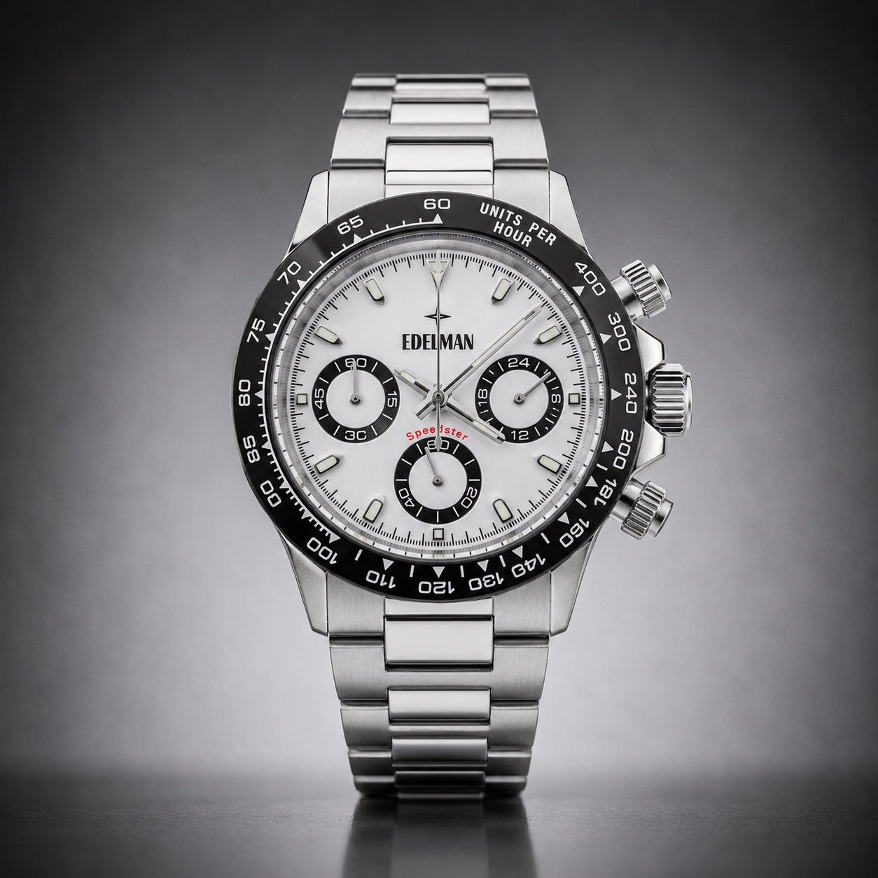 Edelman Speedster Panda chronograaf