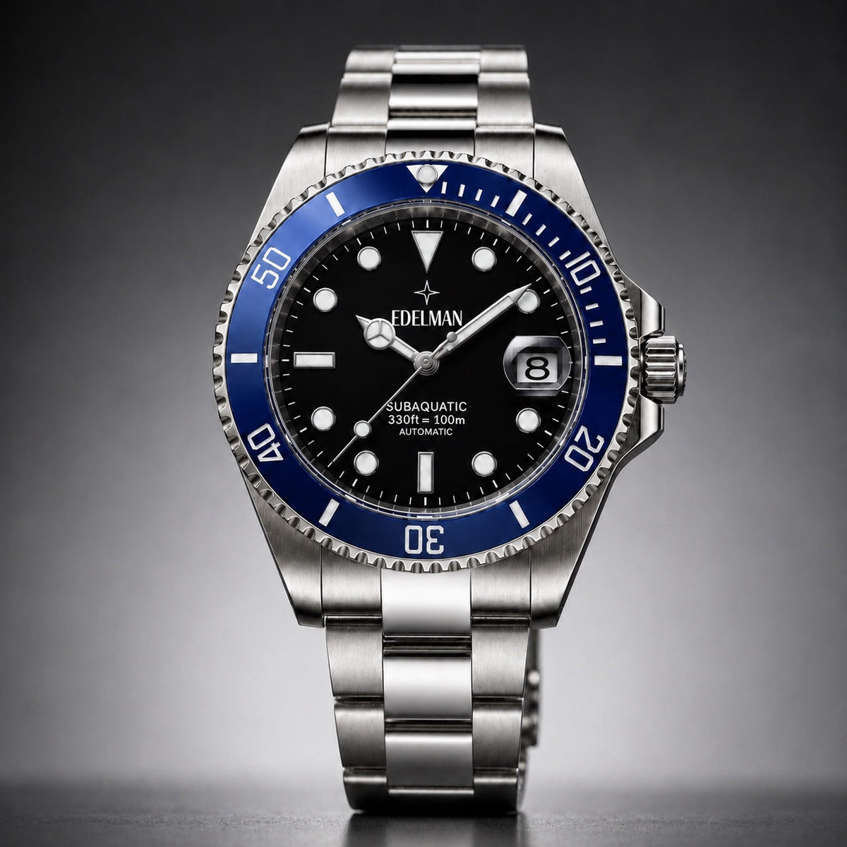 Edelman Subaquatic Zwart-Blauw productfoto